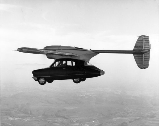 Convair Model 118 - samolyot va mashinaning gibridi. 1947-yil