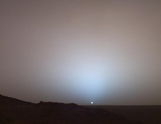 Marsda quyosh botishi (Spirit rover, NASA) 2005-yil 19-may