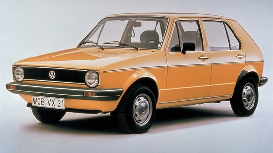 Первое поколение Volkswagen GolfФото: Volkswagen
