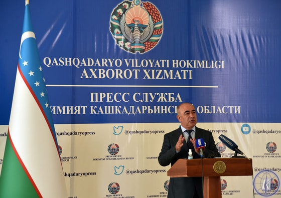 Фото: пресс-служба хокимият Кашкадарьинской области