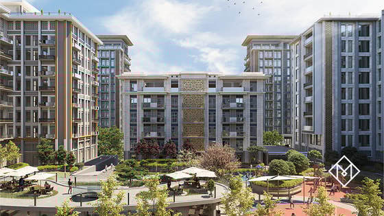 Вид на двор из апартаментов 60, 29 м².