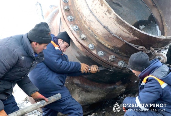 Фото: Пресс-служба «Ўзсувтаъминот»