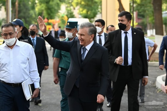 Пресс-служба президента Узбекистана