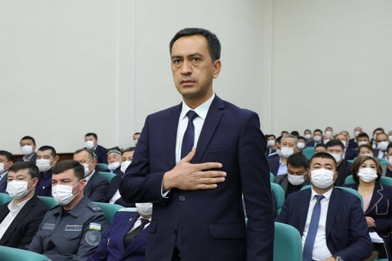 На фото Самандар Астанов / УзА