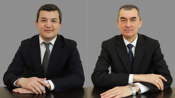 На фото Сардор Абдуллаев и Боходир Мирусманов / Uzbekistan Airports