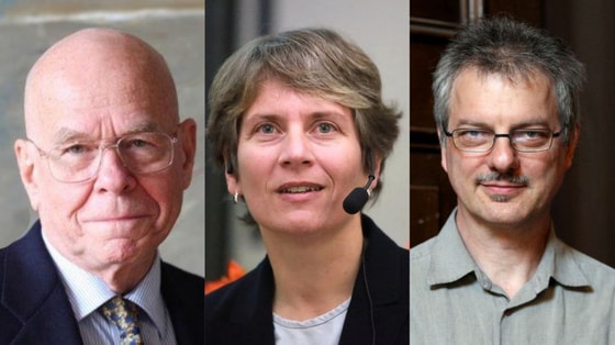 На фото&nbsp;Барри Шарплесс,&nbsp;Кэролин Бертоцци и Мортен Мелдал / Открытые источники