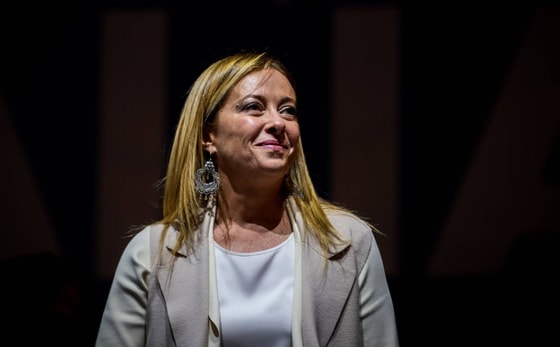 На фото Джорджа Мелони / Getty Images