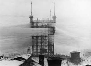 5500 abonentga xizmat ko'rsatgan Stokgolm telefon minorasi. Shvetsiya, 1890-yil