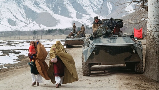 1988-yil 14-apreldagi kelishuvga asosan Sovet hukumatining qo'shinlari Afg'onistondan olib chiqilishi.