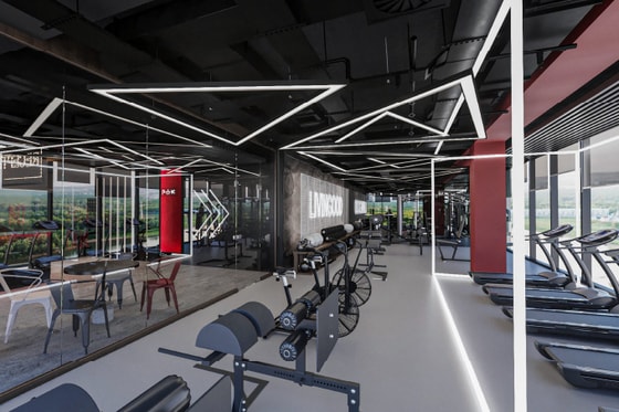 Рендер спорт-зала