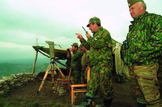 Dog'istondagi janlar paytidagi Kadar zonasidagi qo'mondonlik punkti. 1999-yil