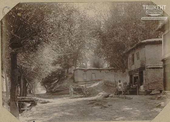 Eski Toshkent shahrining 1880-1890-yillar (hozirgi Olmazor hududlari)