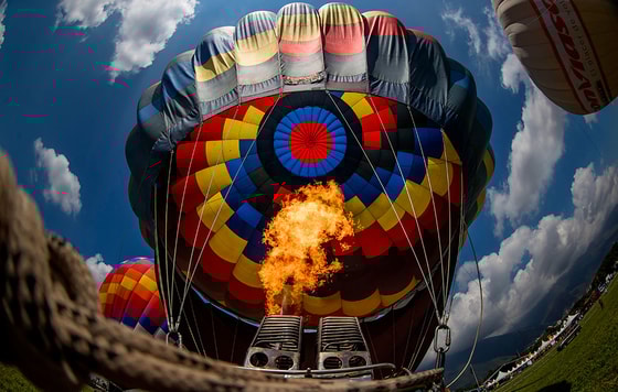 Karakasdagi havo sharlari&nbsp; &nbsp;Foto: EPA