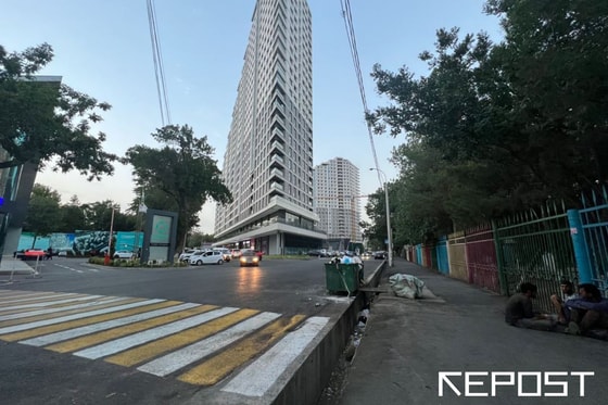 Мирзо-Улугбекский район.&nbsp;Фото: Repost.uz (фото сделано 19 июля 2023 года)