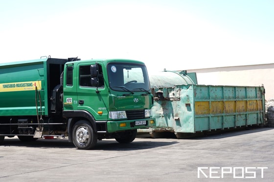 Мусороперегрузочная станция.&nbsp;Фото: Repost.uz