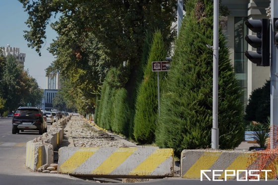 &nbsp;Мирабадский район, улица Нукусская. Фото: Repost.uz