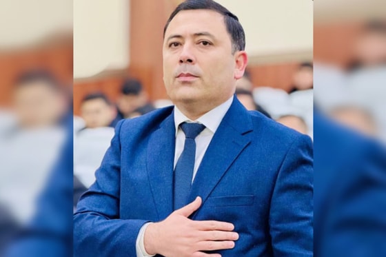 На фото Элёр Каримов / t.me/sh_abdurahmonov