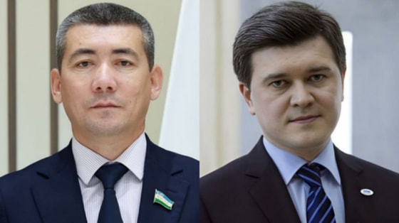 На фото Фарход Бокиев и Сардор Раджабов / Открытые источники