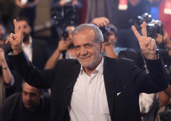 На фото Масуд Пезешкиан / Reuters