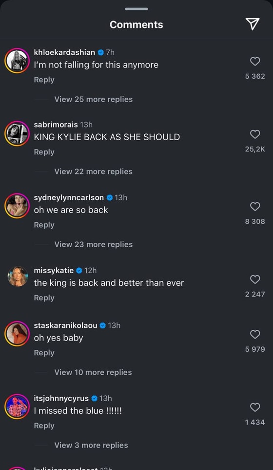 Фото: Instagram @kyliejenner