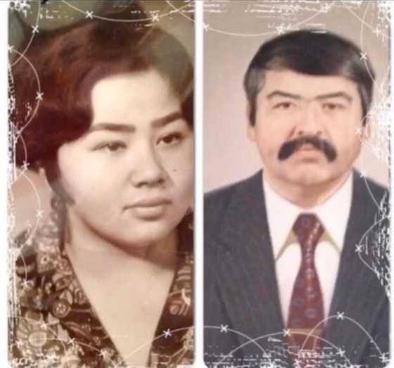 На фото мать и отец Халимахон
