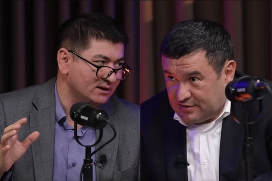 На фото Отабек Бакиров и Журабек Мирзамахмудов / Кадры из видео