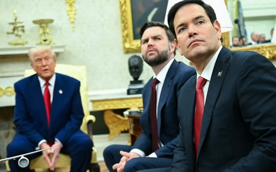 На фото Дональд Трамп, Джей Ди Вэнс и Марко Рубио / Fox