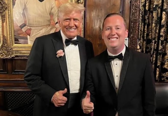 На фото Дональд Трамп и Серджио Гор / AP