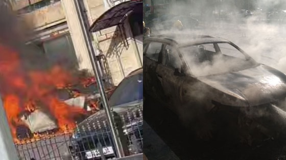 Фото: Кадр из видео, УЧС Ташкента