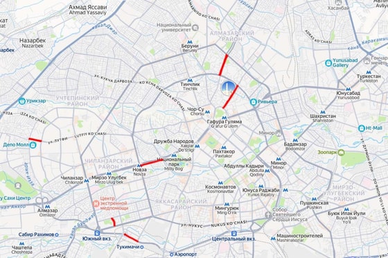 Фото: ГУВД Ташкента