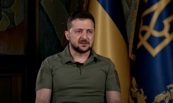 Кадр из интервью