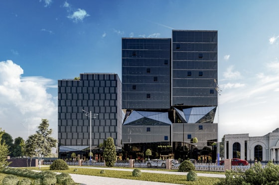 Рендер mixed-use проекта Livingood