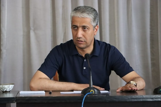 На фото Жамшид Турсунов / Хокимият Бухарской области