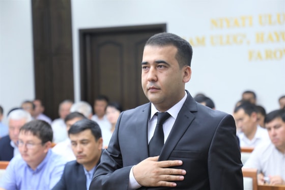 На фото&nbsp;Абдурасул Абдурахманов / Пресс-служба хокимията Сурхандарьинской области