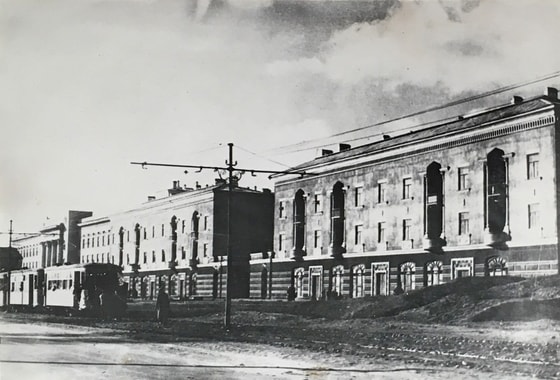 Toshkent markazida joylashgan Navoiy ko'chasi. 1947-yil