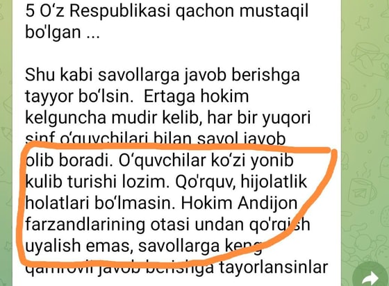 Foto: Rasul Kusherbayev Telegram kanali