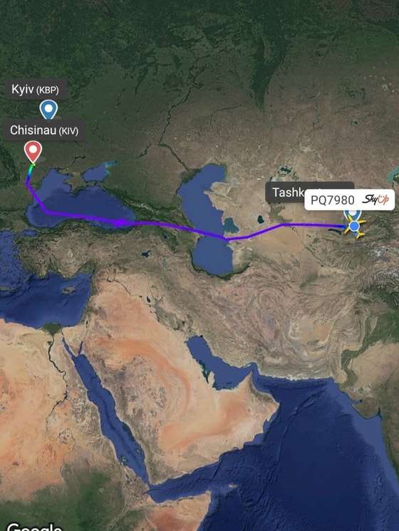 Фото: t.me/Tashkent_SkyNews