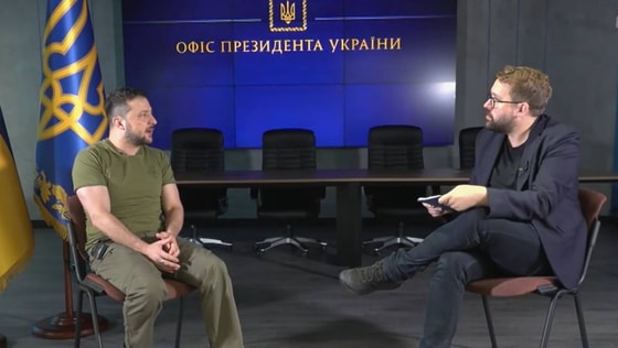 Кадр из интервью