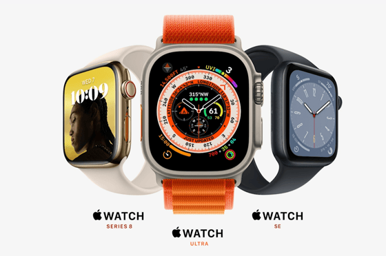 На фотографии смарт-часы, представленные на презентации / Кадр из видео