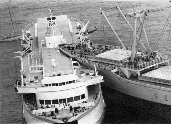 1970-yil 2-avgust kuni kunida Kanadaning hududiy suvlarida sodir bo'lgan Kanada "Queen Victoria" paromi va Sovet m/s "Sergey Yesenin" to'qnashuvi