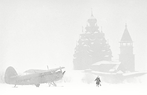 Kareliyada joylashgan cherkovlardan biri. 1980-yil