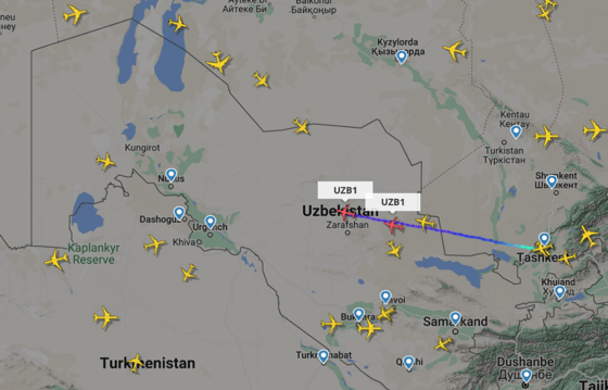 Фото:&nbsp;flightradar24.com