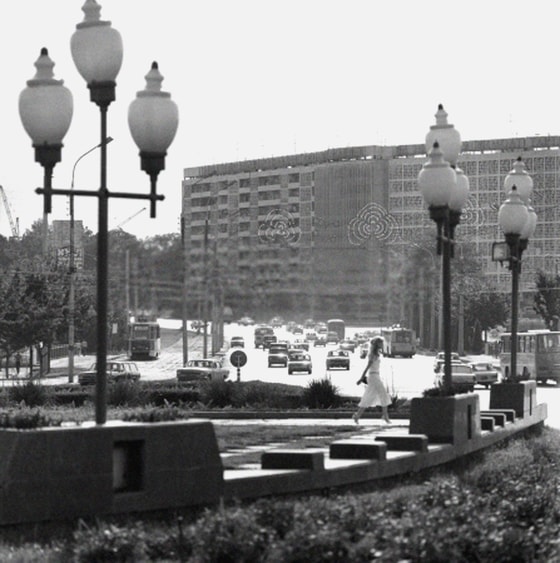 Toshkent shahrida joylashgan Pushkin ko'chasi. 1983-yil