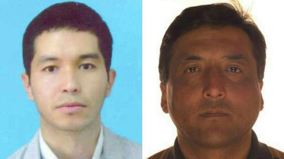 На фото Санжар Икрамов и Шерали Комилов / МВД