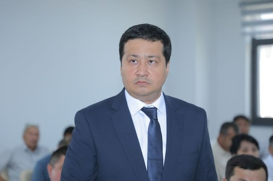 На фото&nbsp;Эркин Мухитдинов / Хокимият Ташобласти