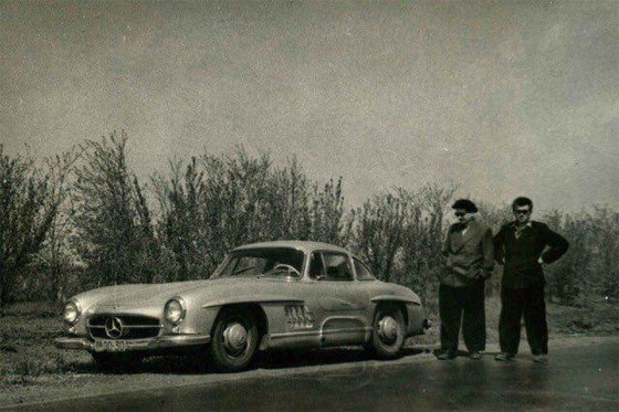 SSSR vaqti 1950-yillardagi eng noyob avtomobil Mersedes-Benz SL Gullwing