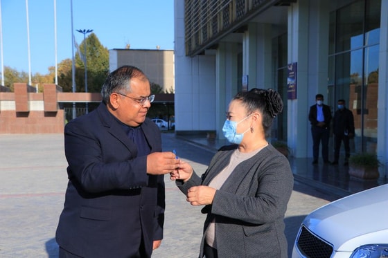 Фото: пресс-служба хокимията Навоийской области