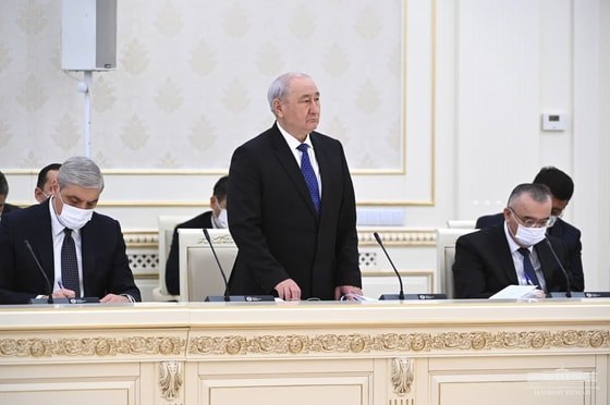 На фото&nbsp;Турсинхан Худайбергенов, он возглавит&nbsp;Министерство поддержки махалли и старшего поколения / пресс-служба президента