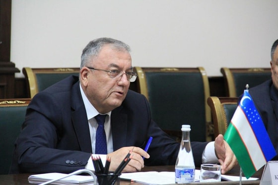 На фото Козимжон Комилов / Пресс-служба Верховного суда