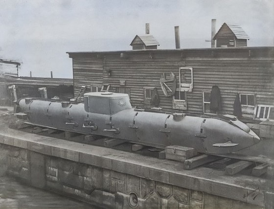 "Pyotr Koshka" — Rossiyaning birinchi elektr suv osti kemasi. 1990-yil